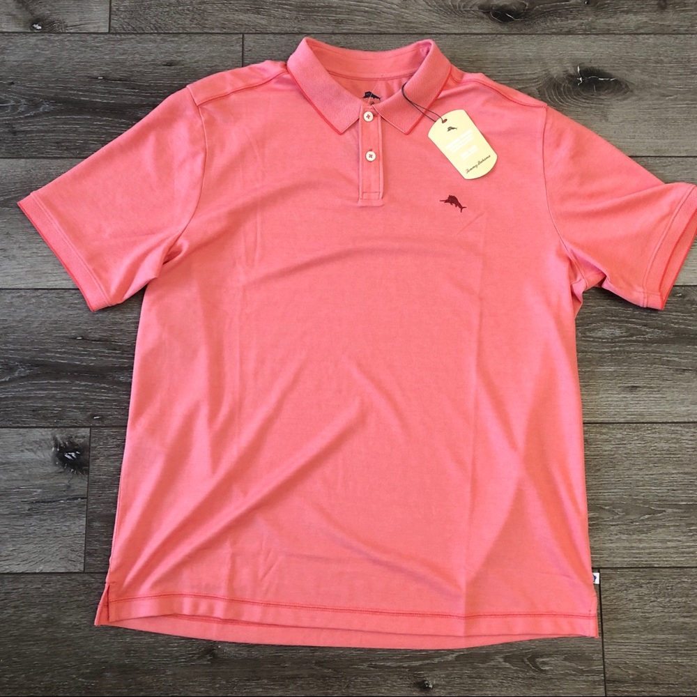 Tommy Bahama Mens Polo Shirt XL short Sleeve